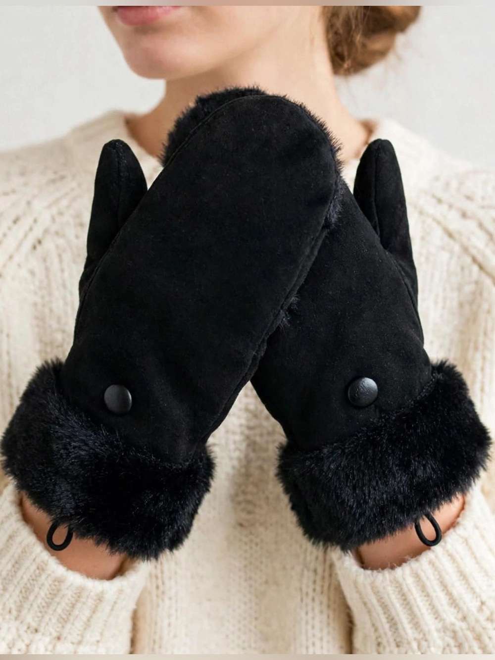 Hot Paws Women’s Winter Gloves Black NWT - Picture 1 of 5